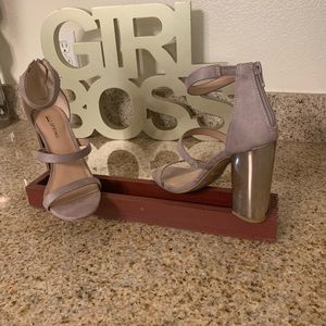 *NEW* CALl IT SPRING - Lavender 4” heels - SIZE 6